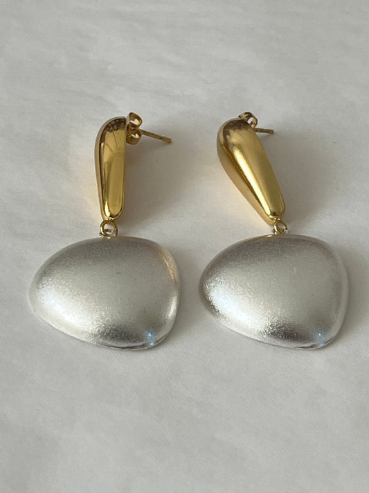 Boucles d'oreilles Violette