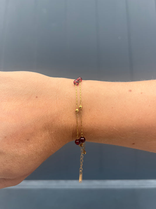 Bracelet Garnet