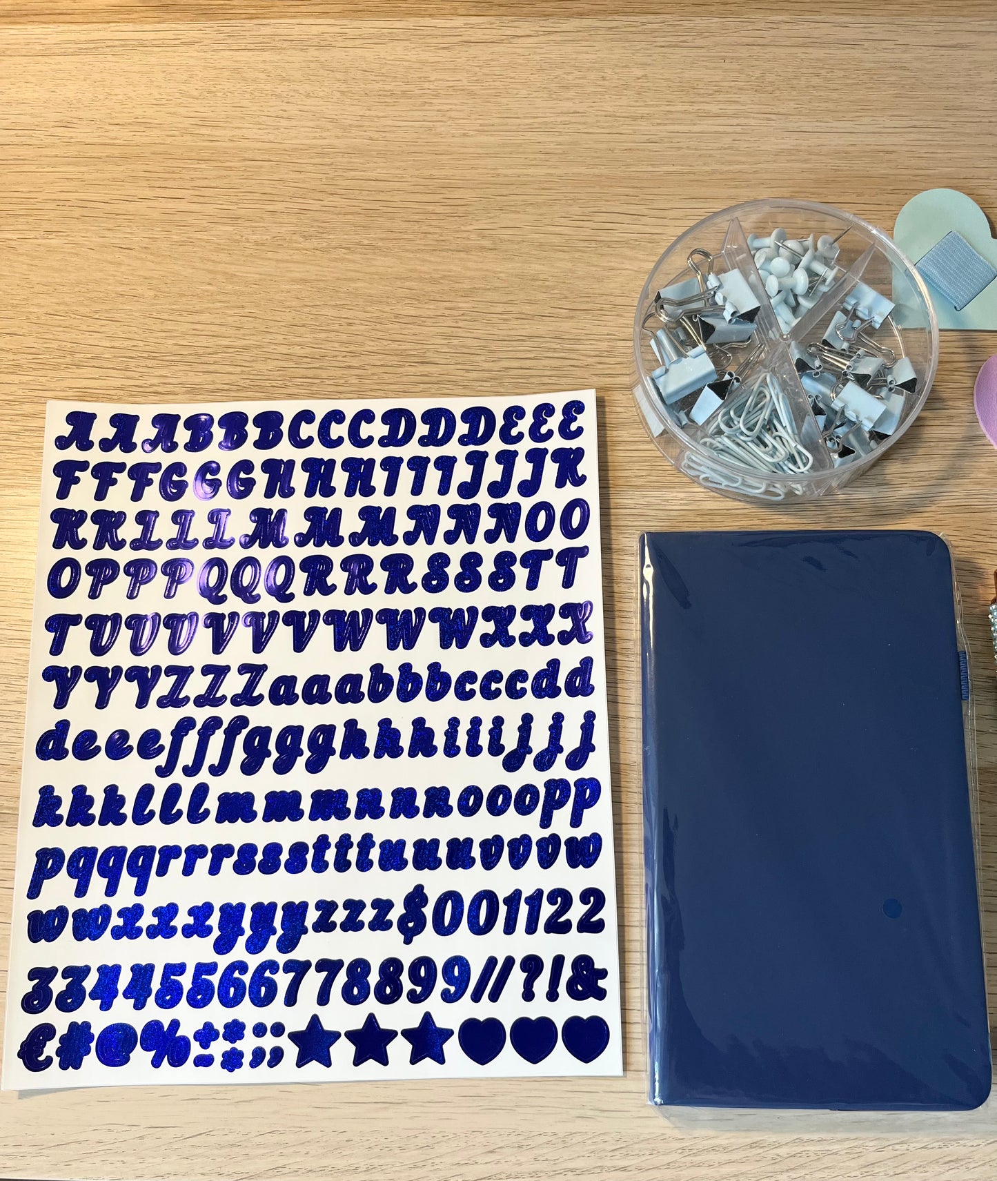 💙 Box Papeterie Bleu — Tout ce dont vous avez besoin pour organiser vos journées