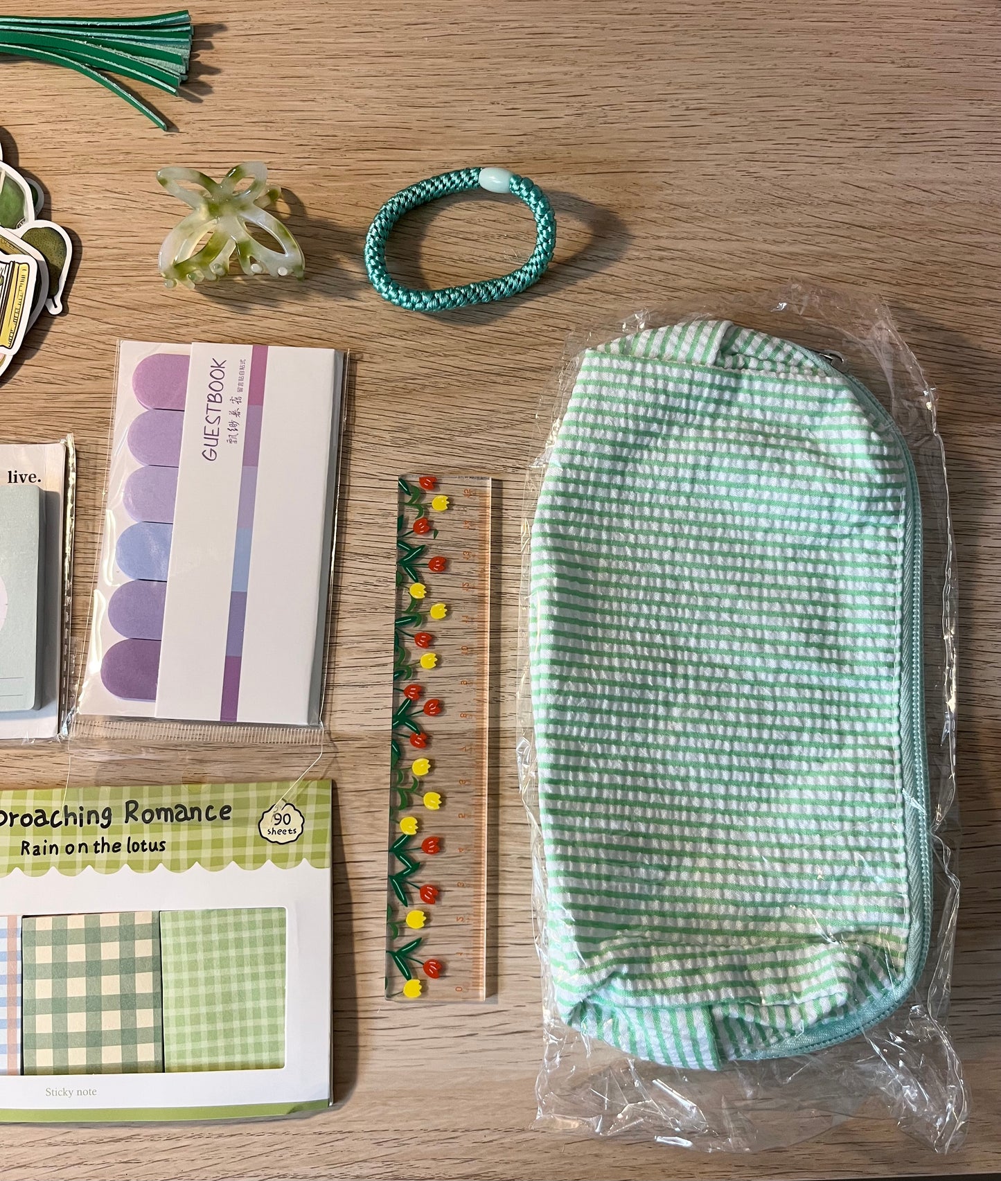 💚 Box Papeterie Verte — Tout ce dont vous avez besoin pour organiser vos journées