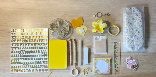 🌻 Edition Limitée Box Papeterie Fleurs — Tout ce dont vous avez besoin pour organiser vos journées