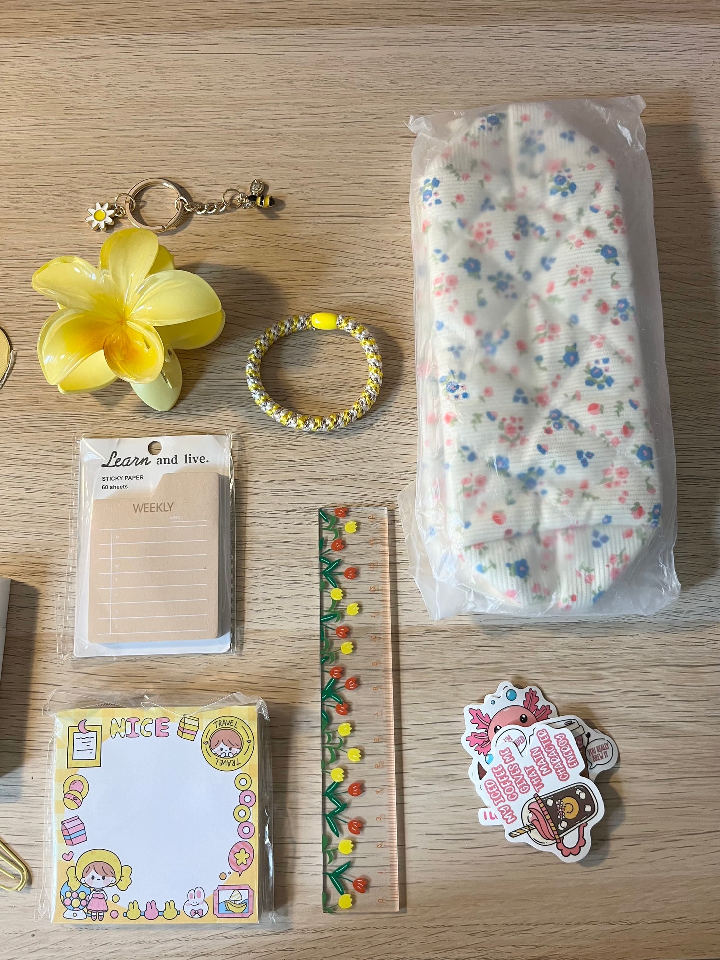 🌻 Edition Limitée Box Papeterie Fleurs — Tout ce dont vous avez besoin pour organiser vos journées