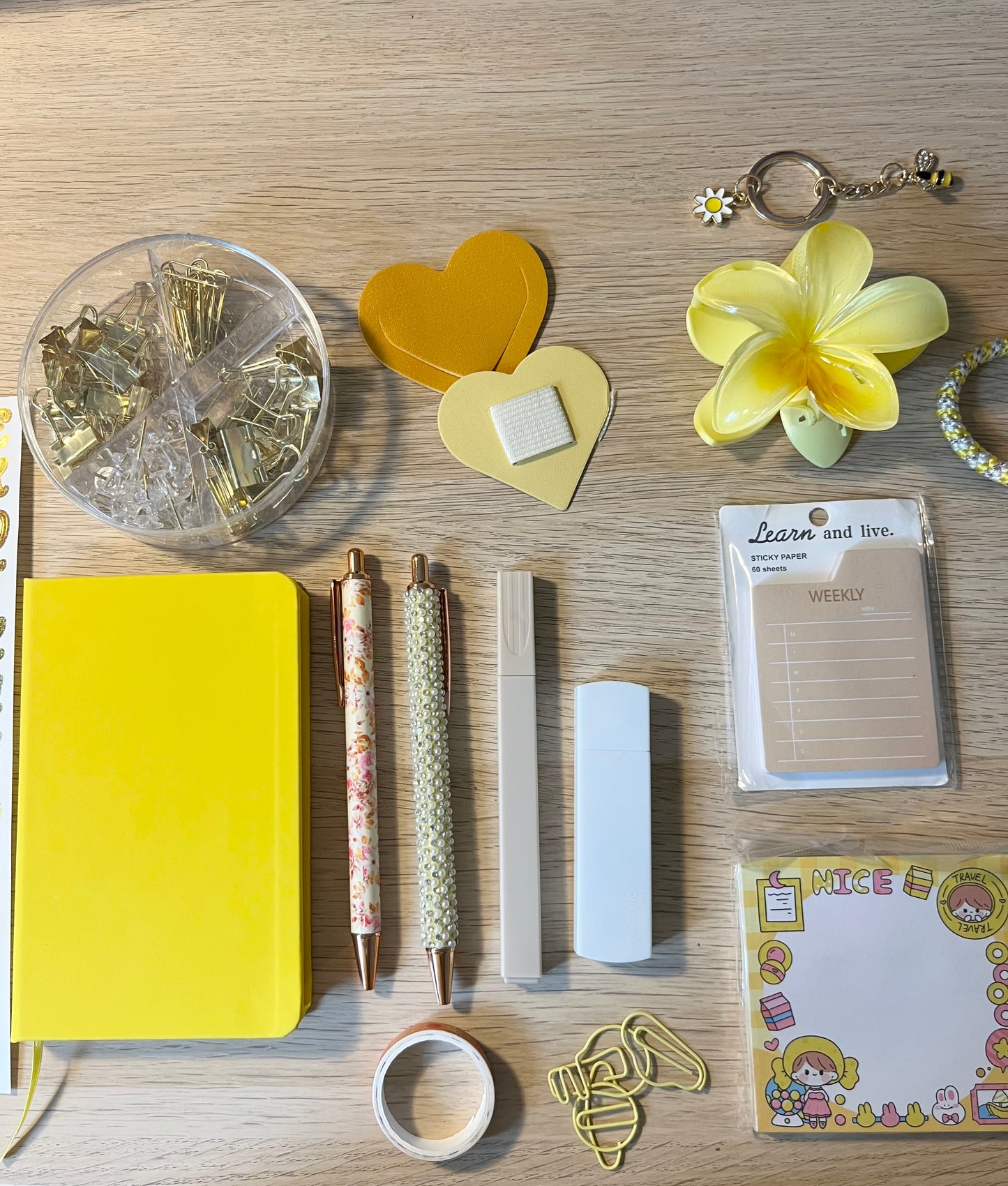 🌻 Edition Limitée Box Papeterie Fleurs — Tout ce dont vous avez besoin pour organiser vos journées